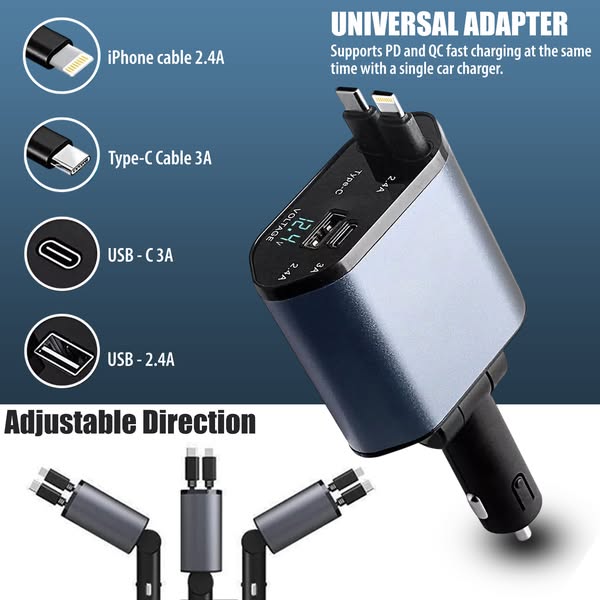4 in 1 care phone charger